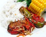 Foto langkah ke 5 dari resep Sambal Terong Teri Medan.
