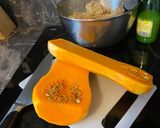 Une image de l'étape 8 de 76• 🥗 Boulette de poulet et frite de Butternut 🍟.