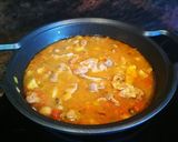 Foto del paso 11 de la receta: Mollejas en salsa de hortalizas con guarnición de arroz