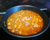 Foto del paso 11 de la receta: Mollejas en salsa de hortalizas con guarnición de arroz