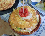 Foto del paso 4 de la receta: Tortilla rellena con bacon y Philadelphia