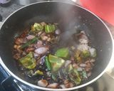 A picture of step 3 of Chilli Chicken.