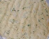 A picture of step 3 of Masala bhakri.