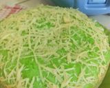 Foto langkah ke 6 dari resep Bolu Pandan Keju Magic com (Bolu no mixer no oven).
