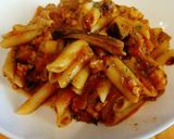 Foto del paso 9 de la receta Macarrones con setas, berenjenas y pollo