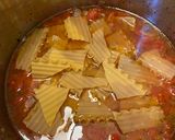 A picture of step 3 of Lasagna Soup.