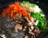 韓式雜菜冬粉的食譜步驟4照片