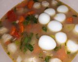 Foto langkah ke 5 dari resep Sop Kimlo Ala Kondangan.
