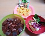Foto langkah ke 1 dari resep Rendang hati sapi & kentang (tanpa cabai).