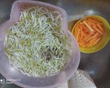 Foto langkah ke 1 dari resep Tumis toge tahu wortel.