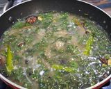 A picture of step 7 of Telangana Style Bagara Quinoa.