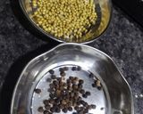 A picture of step 3 of Spinach Methi leaves bhajiya.
