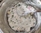 A picture of step 1 of HUNG CURD Vegetable SANDWICH.