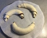 Csokoládés csíkos kifli recept fázis 7 fotója
