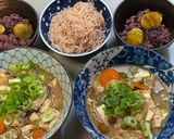 A picture of step 6 of Japanese Easy Chestnut Rice 簡単栗おこわ.