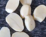 A picture of step 1 of Zigzag Chips#ThemeChallenge.