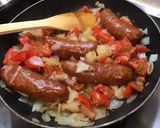 Une image de l'étape 8 de Diots du Jura fumés à la compotée de tomates, ail, oignon et origan.