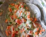 A picture of step 4 of Tortilla Pinwheels.
