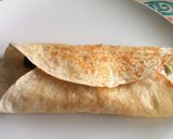 A picture of step 11 of Hot and Cold Veggie Wrap.