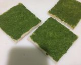 A picture of step 2 of Green Sandwich.