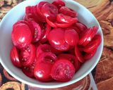 Paradicsomos, mozzarellás csirkemell recept fázis 2 fotója