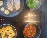 A picture of step 4 of Caribbean Salmon.