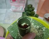 Foto langkah ke 10 dari resep Kue Putu Bambu (Versi Daun Pisang).