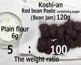 Black Dough for Nerikiri-Wagashi (with wheat flour) recipe step 1 photo