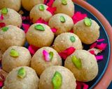 A picture of step 11 of Oats and Fox Nuts Laddus (Energy Balls).