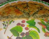 Une image de l'étape 4 de Quiche d'épinards.