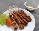 Foto langkah ke 7 dari resep Sate Tempe Lada Hitam.