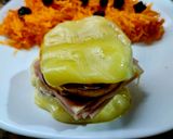 Foto del paso 5 de la receta: Sándwiche de calabacín