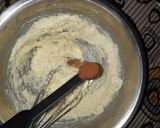 A picture of step 3 of Honey oatmeal choco cookies.