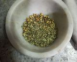 A picture of step 2 of Gatte Ki Sabzi.