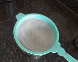 A picture of step 1 of Kesar Elaichi shrikhand.
