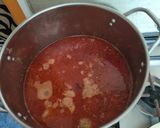 199 7. Csülkös füstölt húsos gombócos savanyú káposzta 😋 recept fázis 5 fotója