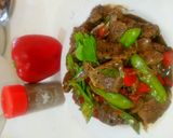 Foto langkah ke 8 dari resep Beef Black Pepper (Sapi Lada Hitam).