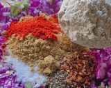 A picture of step 3 of Purple cabbage and Millet flour pancake.