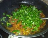 A picture of step 3 of Methi dal fry.