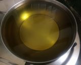 A picture of step 3 of Saffron tea kashmiri Kesar kavo.