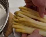 Zöld, és fehér spárga főzése recept fázis 4 fotója