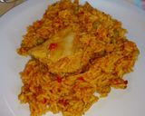 Foto del paso 10 de la receta: Pollo con arroz amarillo