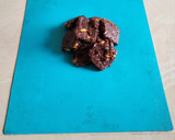 வால்நட் சாக்கோ பட்ஜ் (Walnut chocco fudge recipe in tamil) ரெசிபி ஸ்டேப் 5 புகைப்படம்
