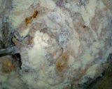 A picture of step 2 of Maltina and milk.