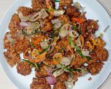 Foto langkah ke 5 dari resep Tempe Kriwil Sambel Matah.