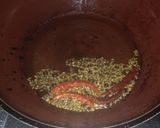 A picture of step 2 of Kashmiri Haak.