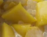 Gambar langkah 5 resipi Mango Sago Coconut Dessert.