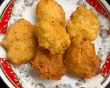 A picture of step 2 of White peas pakora.