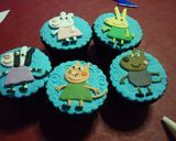 Foto del paso 5 de la receta: Cupcakes de pepa pig