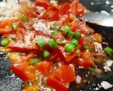 A picture of step 4 of Karahi Noodles.